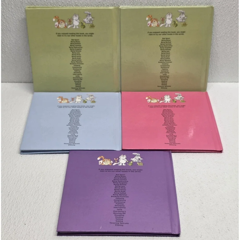 Lot of 5 Help Me Be Good Books by Joy Berry 1988 Hardcover Vintage